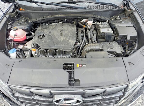 5NMJB3AE7PH221180 2023 HYUNDAI TUCSON Black Widok wnętrza z tyłu