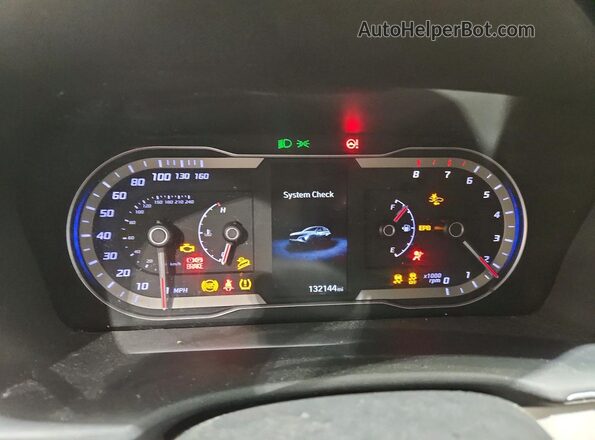 5NMJB3AE8NH002578 2022 HYUNDAI TUCSON Черный Вид щитка приборов