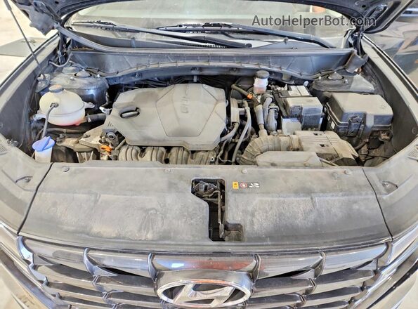 5NMJB3AE8NH002578 2022 HYUNDAI TUCSON Черный Вид подкапотного пространства