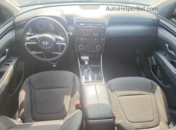 5NMJB3AE8NH022913 2022 HYUNDAI TUCSON Black წინა პანელის ხედი