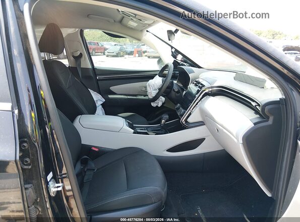 5NMJB3AE8NH038013 2022 HYUNDAI TUCSON Black Widok wnętrza z przodu