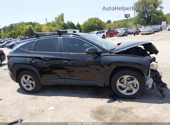 5NMJB3AE8NH038013 2022 HYUNDAI TUCSON Black Widok wnętrza z tyłu