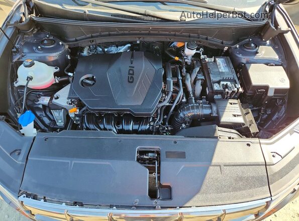5NMJB3AE8NH128133 2022 HYUNDAI TUCSON Charcoal Engine compartment view