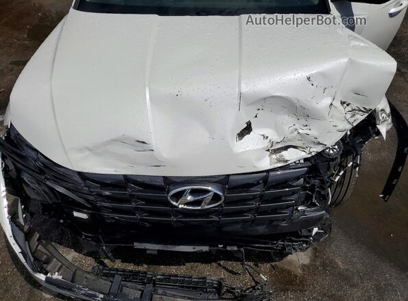 5NMJB3AEXNH047702 2022 HYUNDAI TUCSON White Vista del compartimento del motor