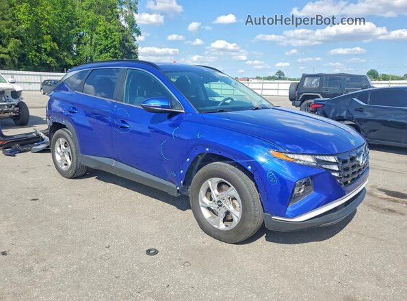 5NMJB3AEXNH066380 2022 HYUNDAI TUCSON Blue Delantero derecho