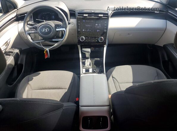 5NMJB3AEXNH066380 2022 HYUNDAI TUCSON Blue Vista del salpicadero