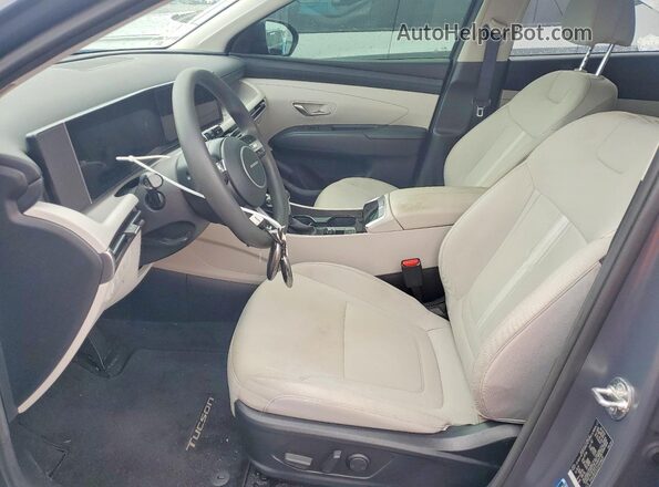5NMJB3DE2SH448605 2025 HYUNDAI TUCSON Gray Widok wnętrza z przodu