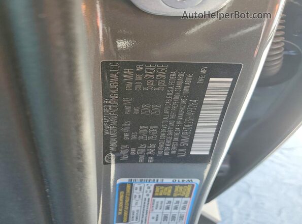 5NMJB3DE2SH493284 2025 HYUNDAI TUCSON Серый Панорамный вид салона 360°