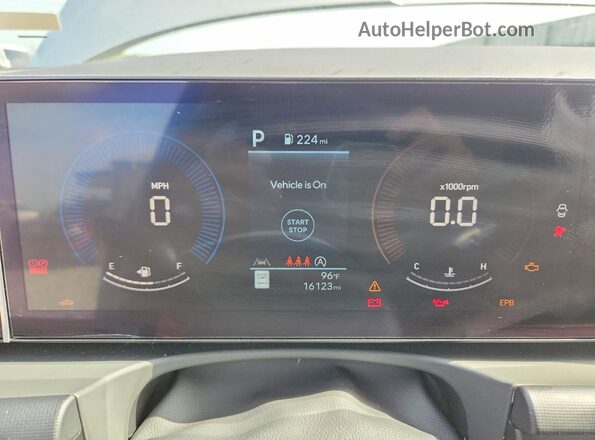 5NMJB3DE2TH654301 2026 HYUNDAI TUCSON Серебряный Вид щитка приборов