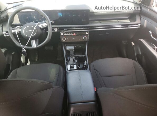 5NMJB3DE3SH597380 2025 HYUNDAI TUCSON Синий Вид панели приборов