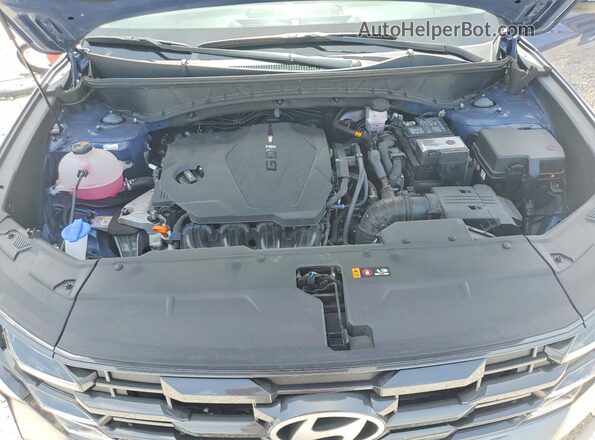 5NMJB3DE3SH597380 2025 HYUNDAI TUCSON Синий Вид задней части салона