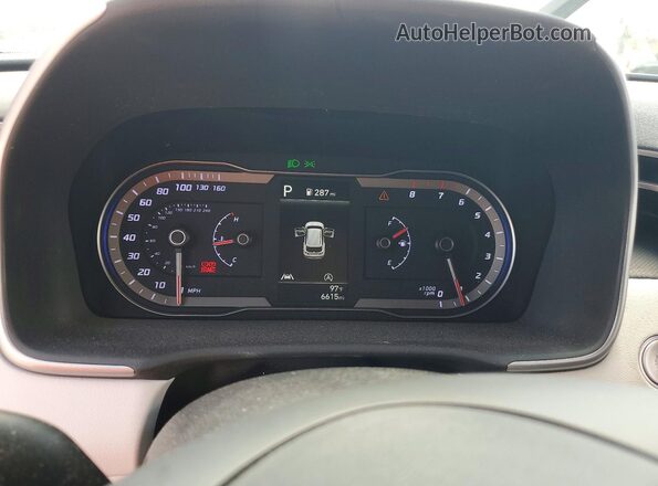 5NMJB3DE4RH406205 2024 HYUNDAI TUCSON Серый Вид щитка приборов