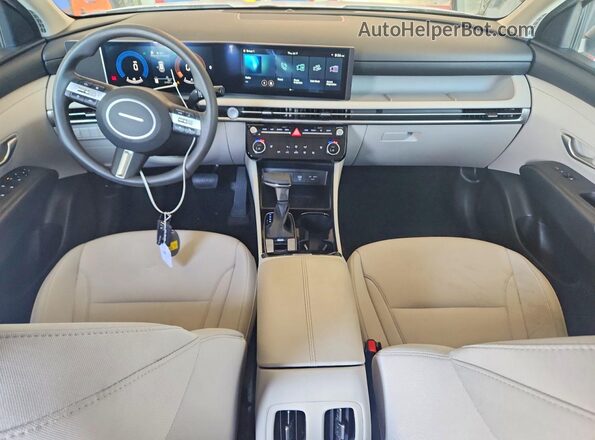 5NMJB3DE5TH659489 2026 HYUNDAI TUCSON Белый Вид панели приборов