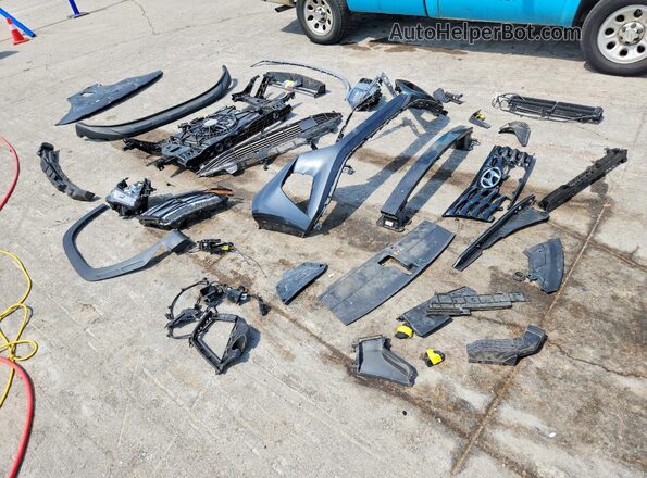 5NMJB3DE7RH325859 2024 HYUNDAI TUCSON Gray Vista de la etiqueta del VIN