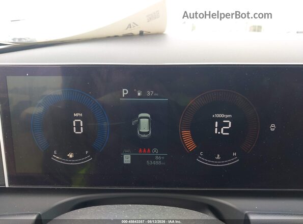 5NMJB3DE7SH464055 2025 HYUNDAI TUCSON Green Widok tylnych siedzeń