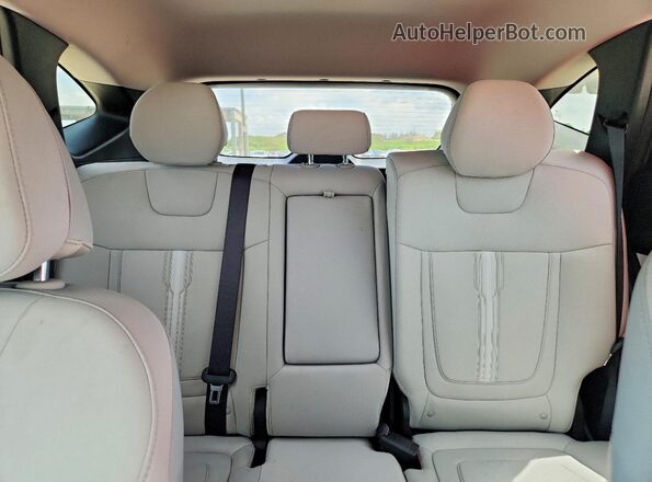 5NMJB3DE8SH535263 2025 HYUNDAI TUCSON Gray Widok tylnych siedzeń
