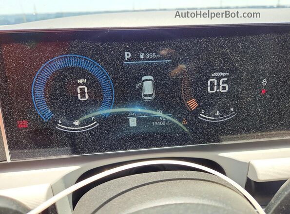 5NMJB3DE9SH476157 2025 HYUNDAI TUCSON Черный Вид щитка приборов