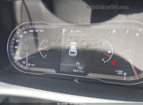 5NMJB3DEXRH316881 2024 HYUNDAI TUCSON Gray Widok tylnych siedzeń