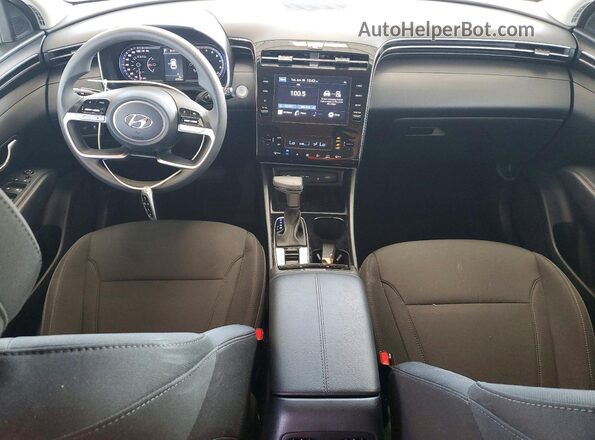 5NMJB3DEXRH400442 2024 HYUNDAI TUCSON White Vista del salpicadero