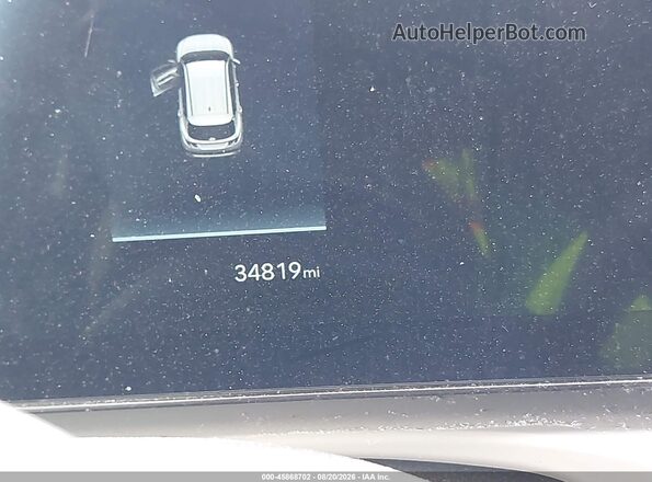 5NMJB3DEXSH448349 2025 HYUNDAI TUCSON Серый Панорамный вид салона 360°