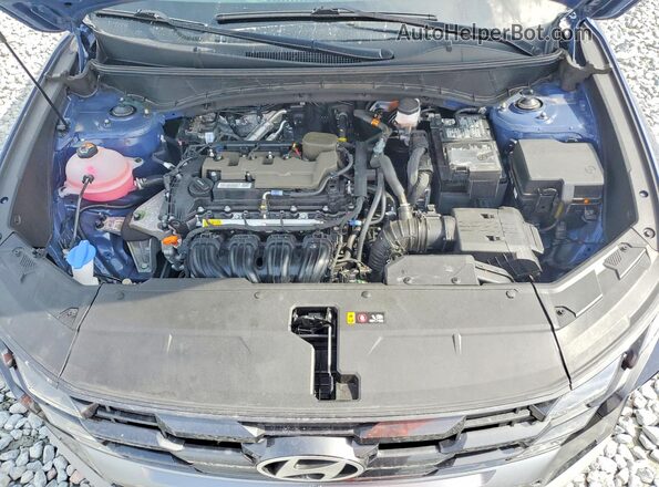 5NMJB3DEXSH527732 2025 HYUNDAI TUCSON Blue Вид підкапотного простору