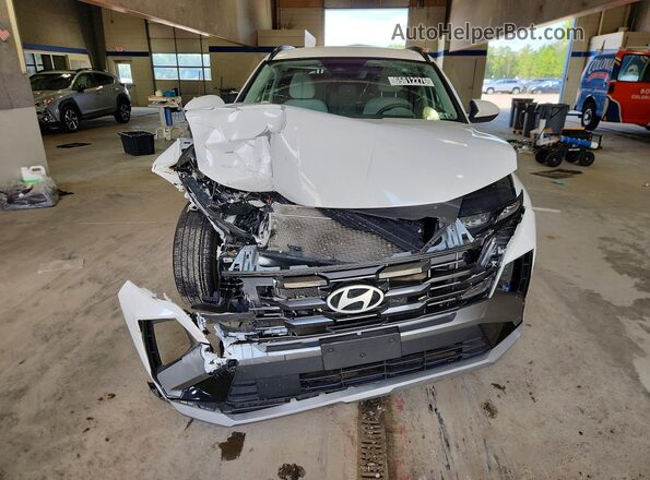 5NMJB3DEXSH557541 2025 HYUNDAI TUCSON White Դիմացի տեսք