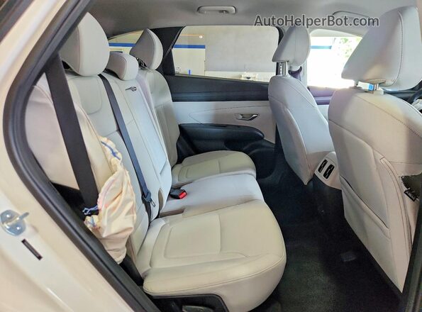 5NMJB3DEXSH557541 2025 HYUNDAI TUCSON White Սալոնի հետևի տեսք