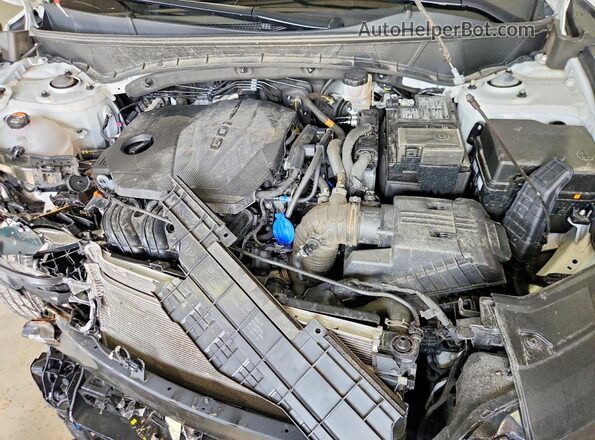 5NMJB3DEXSH557541 2025 HYUNDAI TUCSON White Շարժիչի բաժամունքի տեսք
