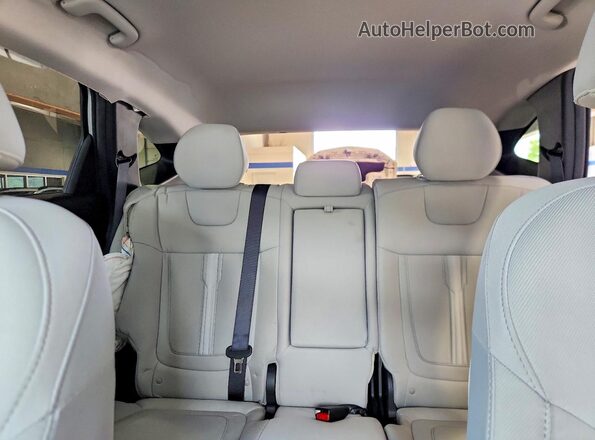 5NMJB3DEXSH557541 2025 HYUNDAI TUCSON White Հետևի նստատեղերի տեսք