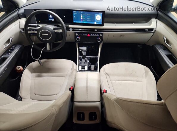 5NMJB3DEXSH571536 2025 HYUNDAI TUCSON Silver Dashboard view