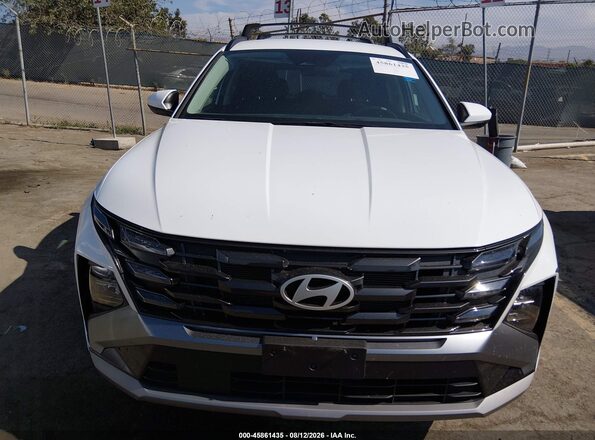 5NMJB3DEXTH635186 2026 HYUNDAI TUCSON White Widok zestawu wskaźników