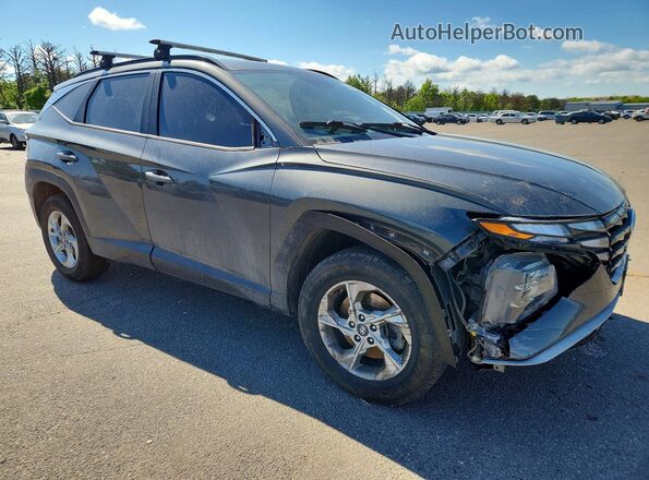 5NMJBCAE0NH067604 2022 HYUNDAI TUCSON Gray Передня права чверть