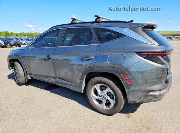 5NMJBCAE0NH067604 2022 HYUNDAI TUCSON Gray Задня ліва чверть