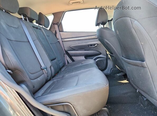 5NMJBCAE0NH067604 2022 HYUNDAI TUCSON Gray Вид задньої частини салону
