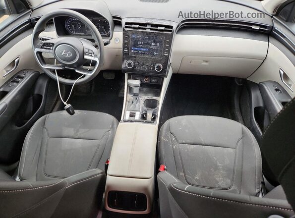 5NMJBCAE1NH024745 2022 HYUNDAI TUCSON Gray Vista del salpicadero