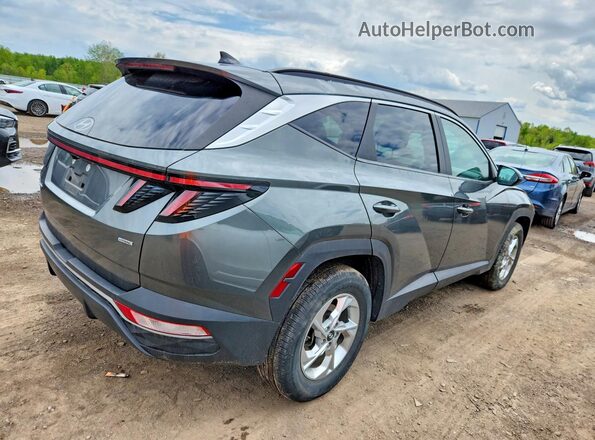 5NMJBCAE1NH024745 2022 HYUNDAI TUCSON Gray Trasero derecho