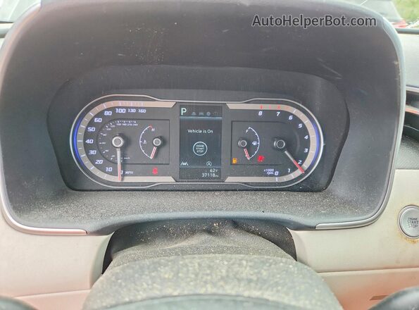 5NMJBCAE1NH024745 2022 HYUNDAI TUCSON Gray Vista del cuadro de instrumentos