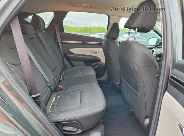 5NMJBCAE1NH024745 2022 HYUNDAI TUCSON Gray Vista interior trasera