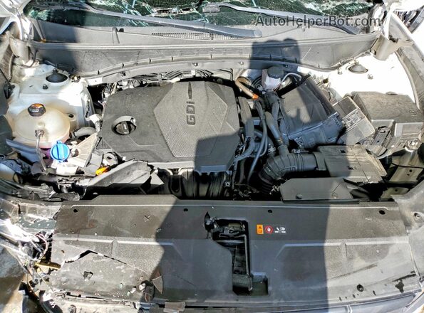 5NMJBCAE2NH155151 2022 HYUNDAI TUCSON White Вид підкапотного простору