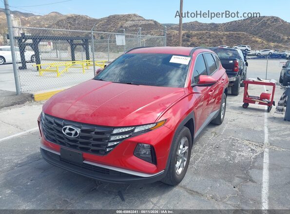5NMJBCAE2PH266057 2023 HYUNDAI TUCSON Red Vista tres cuartos delantera izquierda