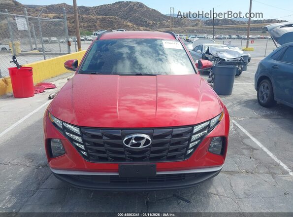 5NMJBCAE2PH266057 2023 HYUNDAI TUCSON Red Vista interior trasera
