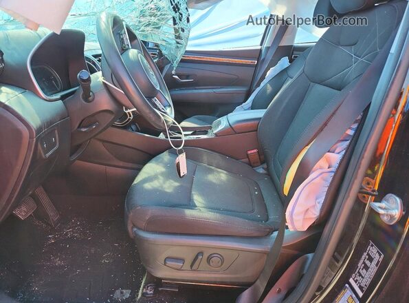 5NMJBCAE3NH136012 2022 HYUNDAI TUCSON Black Вид салону спереду