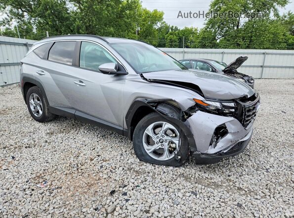 5NMJBCAE3PH193345 2023 HYUNDAI TUCSON Silver Front right