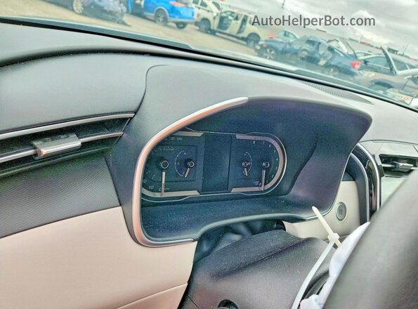 5NMJBCAE3PH193345 2023 HYUNDAI TUCSON Silver Instrument cluster view