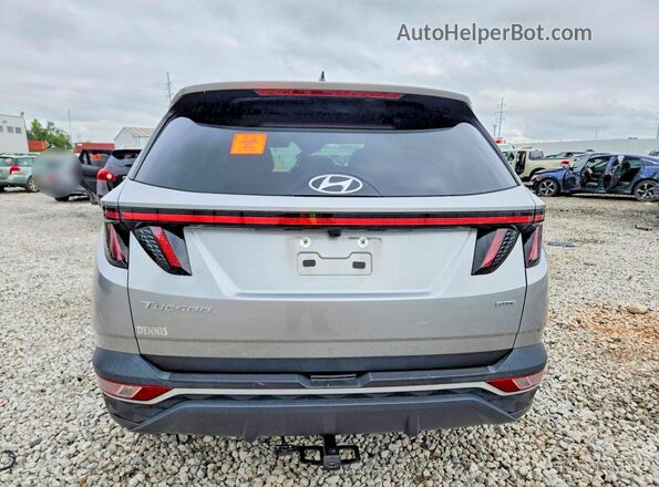 5NMJBCAE3PH193345 2023 HYUNDAI TUCSON Silver Rear view