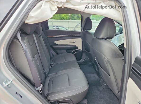 5NMJBCAE3PH193345 2023 HYUNDAI TUCSON Silver Rear seats view