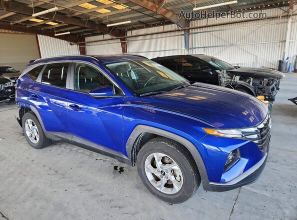 5NMJBCAE3PH240678 2023 HYUNDAI TUCSON Blue Delantero derecho