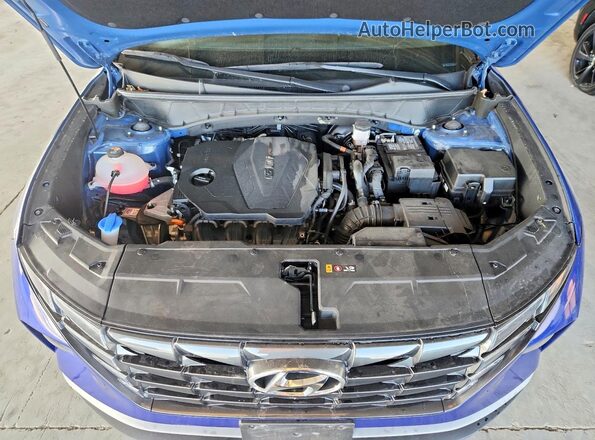 5NMJBCAE3PH240678 2023 HYUNDAI TUCSON Blue Vista del compartimento del motor