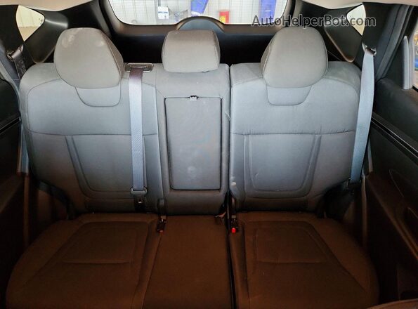 5NMJBCAE4NH036226 2022 HYUNDAI TUCSON Gray Vista de los asientos traseros
