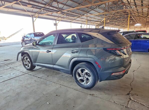 5NMJBCAE4NH036226 2022 HYUNDAI TUCSON Gray Trasero izquierdo